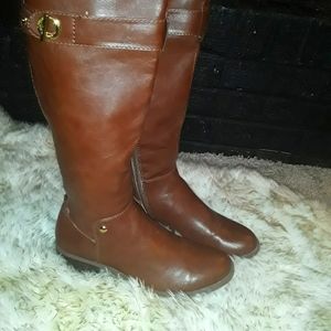 Chestnut Tommy Hilfiger Riding Boots